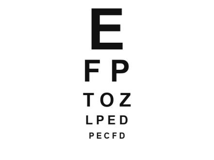 Eye Chart Test