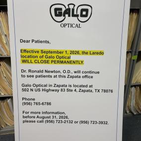 Galo Optical (Downtown Laredo, Tx) Ronald Newton.,O.D. photo