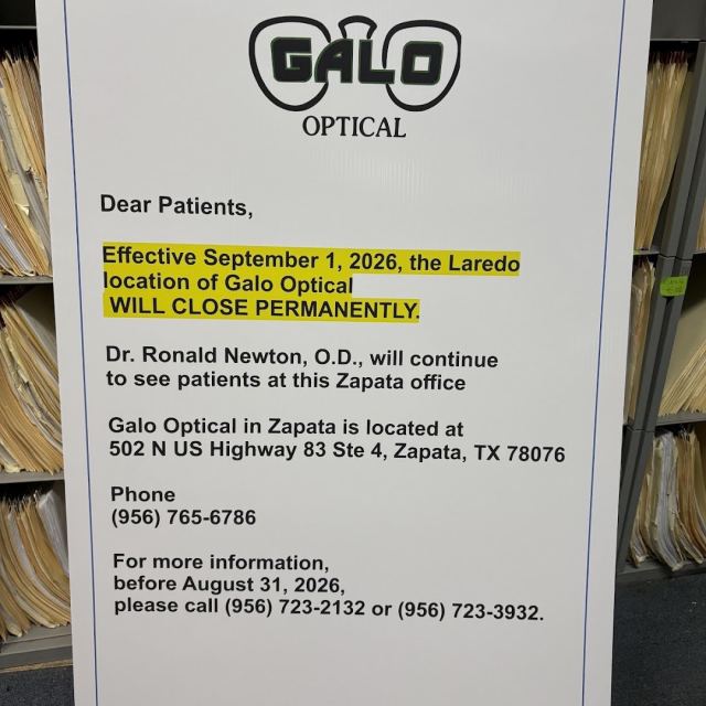 Galo Optical (Downtown Laredo, Tx) Ronald Newton.,O.D. photo