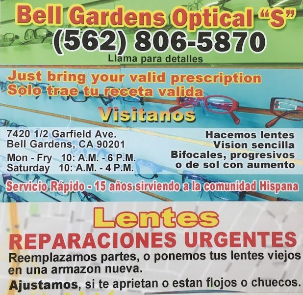 Bell Gardens Optical & S photo