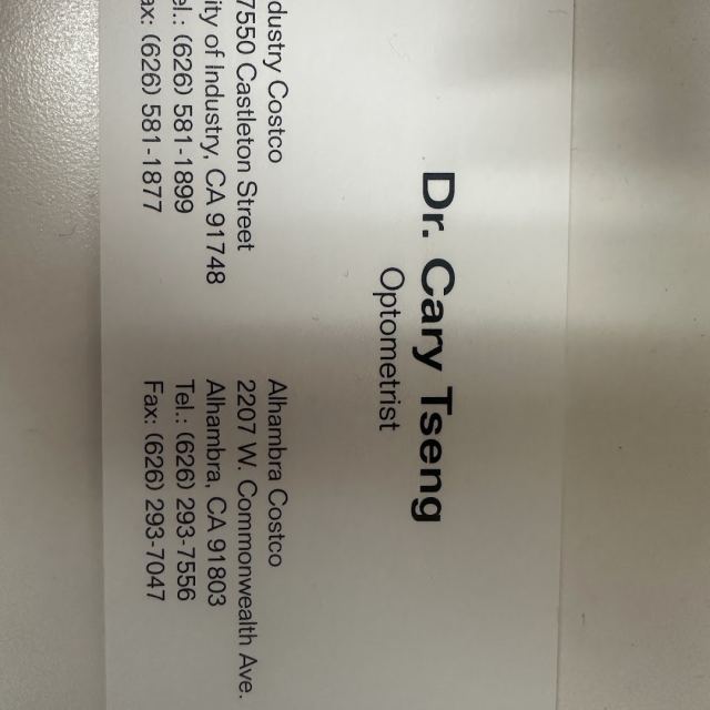 Tseng Carey OD photo