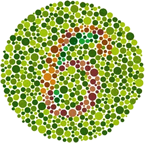 Online color perception test