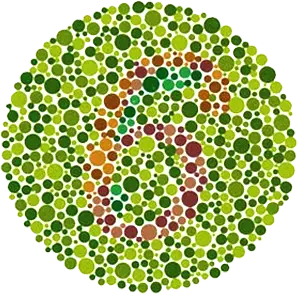 Online color perception test